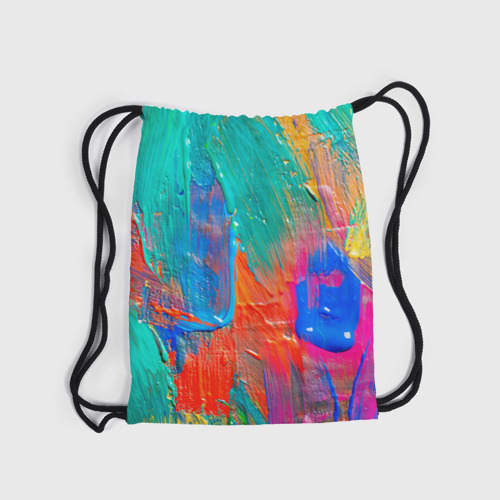 Рюкзак-мешок 3D Абстракция красок - фото 6
