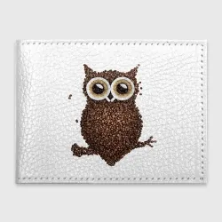 Сова из кофе