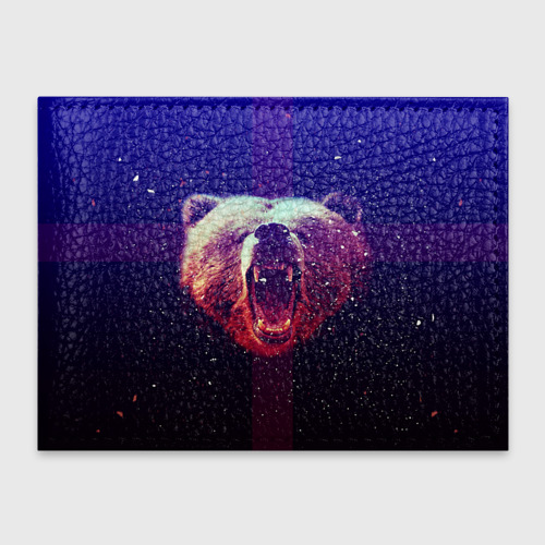 Обложка для студенческого билета BearRoarrr, цвет черный