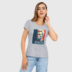 Женская футболка хлопок Slim Терминатор - фото 2