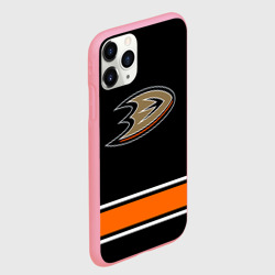 Чехол для iPhone 11 Pro Max матовый Anaheim Ducks Selanne - фото 2