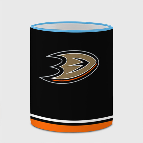 Кружка с полной запечаткой Anaheim Ducks Selanne, цвет Кант небесно-голубой - фото 4