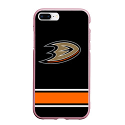 Чехол для iPhone 7Plus/8 Plus матовый Anaheim Ducks Selanne