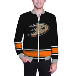 Мужской бомбер 3D Anaheim Ducks Selanne - фото 2