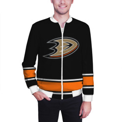 Мужской бомбер 3D Anaheim Ducks Selanne - фото 2