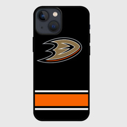 Чехол для iPhone 13 mini Anaheim Ducks Selanne