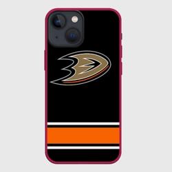 Чехол для iPhone 13 mini Anaheim Ducks Selanne