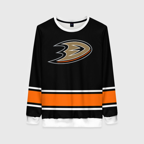 Женский свитшот 3D Anaheim Ducks Selanne, цвет 3D печать