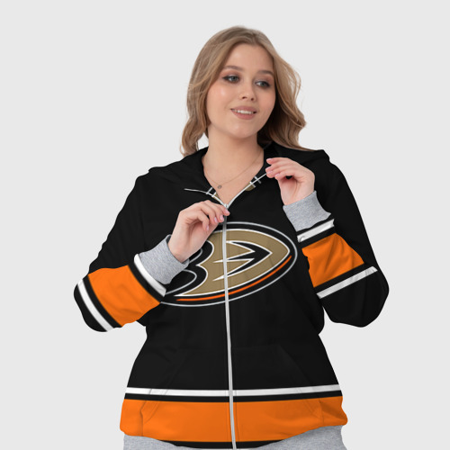 Женский костюм 3D Anaheim Ducks Selanne, цвет меланж - фото 7