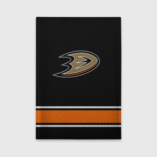 Обложка для автодокументов Anaheim Ducks Selanne, цвет зеленый