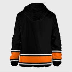 Куртка с принтом Anaheim Ducks Selanne для мужчины, вид сзади №1. Цвет основы: белый