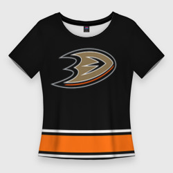 Женская футболка 3D Slim Anaheim Ducks Selanne