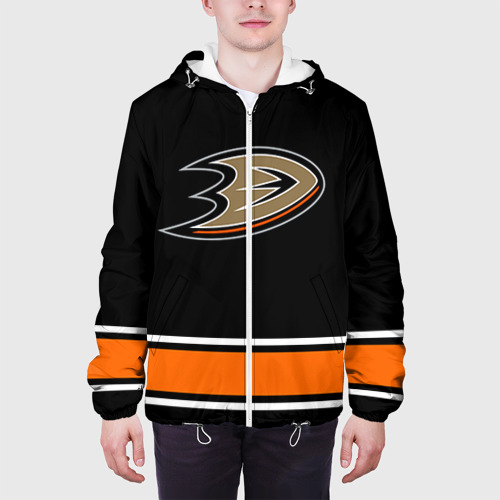 Мужская куртка 3D Anaheim Ducks Selanne, цвет 3D печать - фото 4