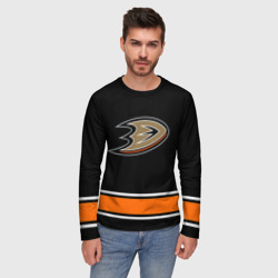 Мужской лонгслив 3D Anaheim Ducks Selanne - фото 2