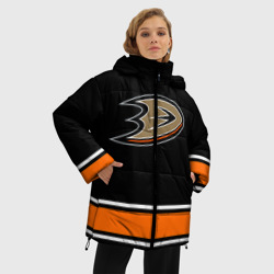 Женская зимняя куртка Oversize Anaheim Ducks Selanne - фото 2