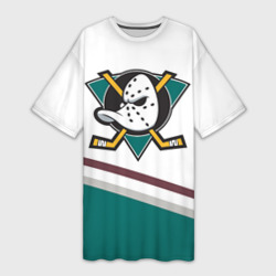 Платье-футболка 3D Anaheim Ducks Selanne