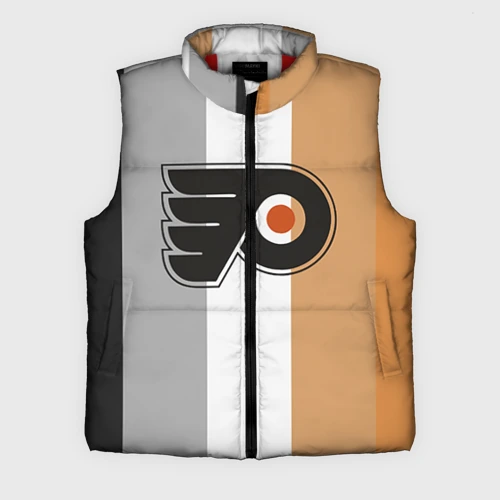 Мужской жилет утепленный 3D Philadelphia Flyers