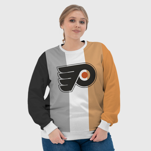 Женский свитшот 3D Philadelphia Flyers, цвет 3D печать - фото 6