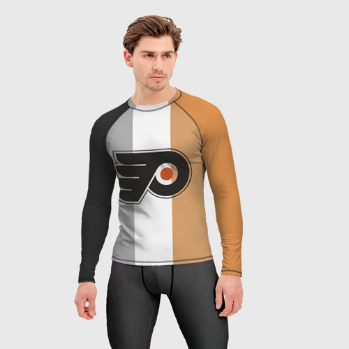 Мужской рашгард 3D Philadelphia Flyers - фото 3