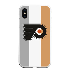 Чехол для iPhone XS Max матовый Philadelphia Flyers