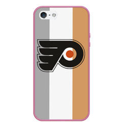 Чехол для iPhone 5/5S матовый Philadelphia Flyers