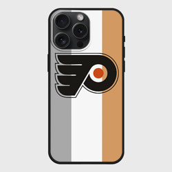 Philadelphia Flyers – Чехол силиконовый для Apple iPhone 15 Pro Мax матовый с принтом купить