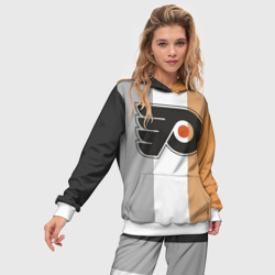 Женский костюм с толстовкой 3D Philadelphia Flyers - фото 2