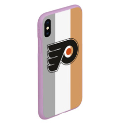 Чехол для iPhone XS Max матовый Philadelphia Flyers - фото 2