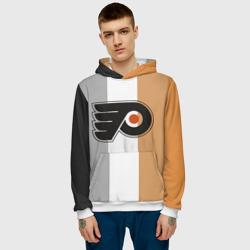 Мужская толстовка 3D Philadelphia Flyers - фото 2