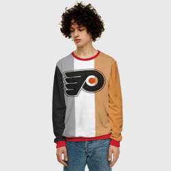 Мужской свитшот 3D Philadelphia Flyers - фото 2