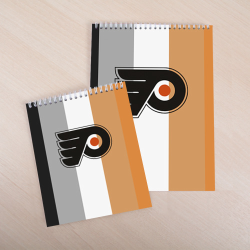 Скетчбук Philadelphia Flyers, цвет белый - фото 4