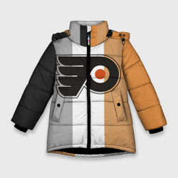 Зимняя куртка для девочек 3D Philadelphia Flyers