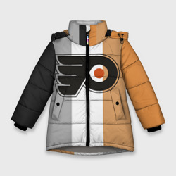 Зимняя куртка для девочек 3D Philadelphia Flyers