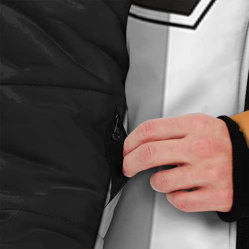 Мужская зимняя куртка 3D Philadelphia Flyers, цвет светло-серый - фото 6