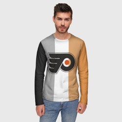 Мужской лонгслив 3D Philadelphia Flyers - фото 2