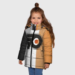 Зимняя куртка для девочек 3D Philadelphia Flyers - фото 2