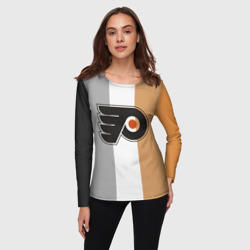 Женский лонгслив 3D Philadelphia Flyers - фото 2