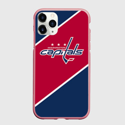 Чехол для iPhone 11 Pro Max матовый Washington Capitals