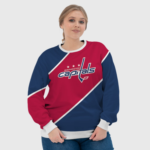 Женский свитшот 3D Washington Capitals - фото 6