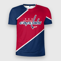 Мужская футболка 3D Slim Washington Capitals