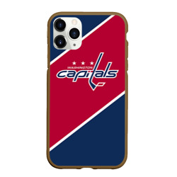 Чехол для iPhone 11 Pro матовый Washington Capitals