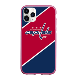 Чехол для iPhone 11 Pro Max матовый Washington Capitals