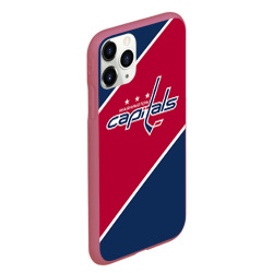 Чехол для iPhone 11 Pro Max матовый Washington Capitals - фото 2