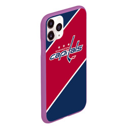 Чехол для iPhone 11 Pro Max матовый Washington Capitals - фото 2