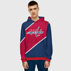 Мужская толстовка 3D Washington Capitals - фото 2