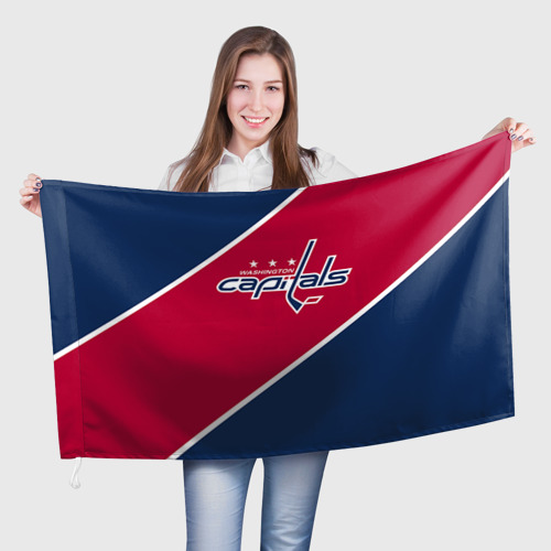 Флаг 3D Washington Capitals