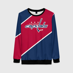 Женский свитшот 3D Washington Capitals