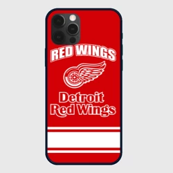 Чехол для iPhone 12 Pro Max Detroit red wings
