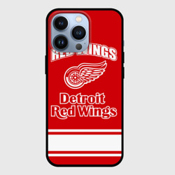 Чехол для iPhone 13 Pro Detroit red wings