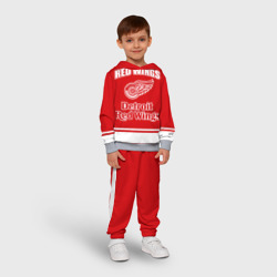 Детский костюм с толстовкой 3D Detroit red wings - фото 2